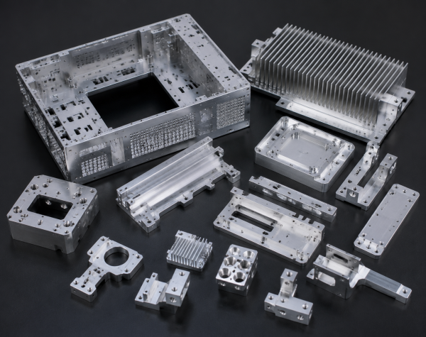 Precision CNC Machined Aluminum Components for AI Hardware