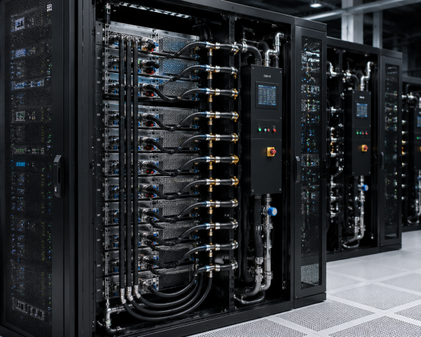 Liquid Cooling Infrastructure in AI Data Centers: System Overview