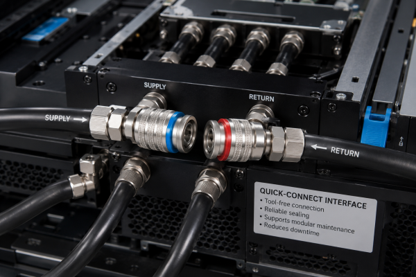 Quick-Connect Interfaces in AI Liquid Cooling Systems