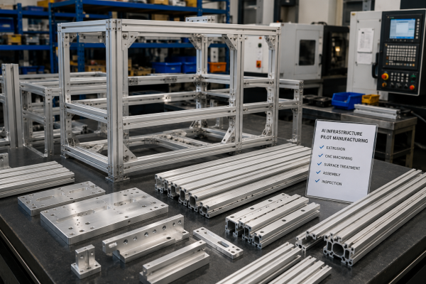 Pilot Manufacturing for Aluminum Structural Components in AI Infrastructure