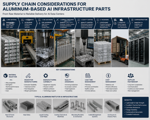 Supply Chain Considerations for Aluminum-Based AI Infrastructure Parts