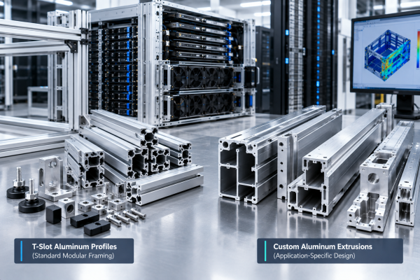 T-Slot Aluminum Profiles vs. Custom Extrusions for AI Infrastructure