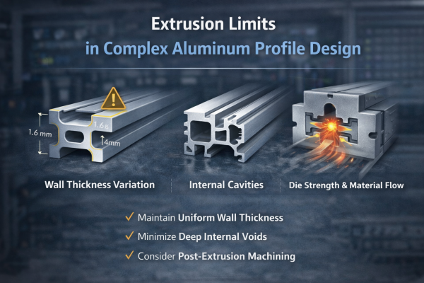 Extrusion Limits in Complex Aluminum Profile Design