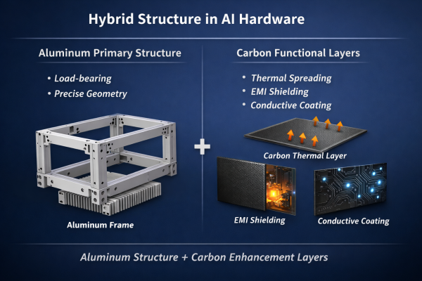 When Aluminum Meets Carbon Materials: Where the Boundary Really Is