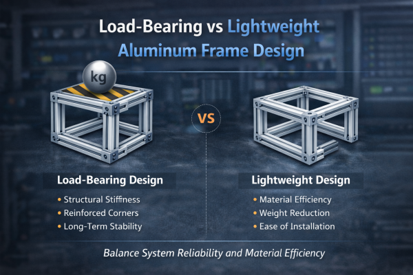 Load-Bearing vs Lightweight Aluminum Frame Design