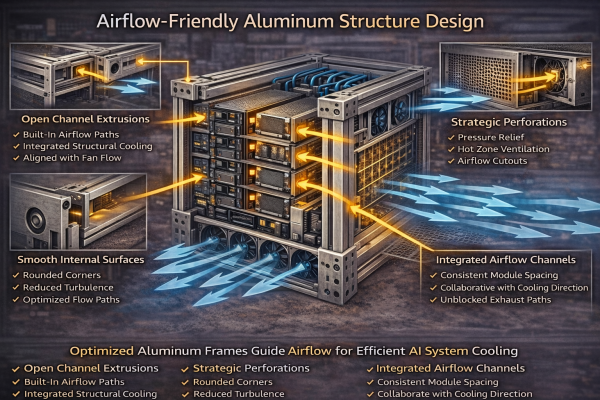 Airflow-Friendly Aluminum Structure Design