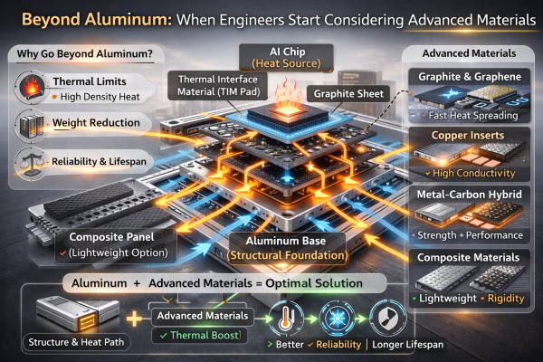 Beyond Aluminum: When Engineers Start Considering Advanced Materials