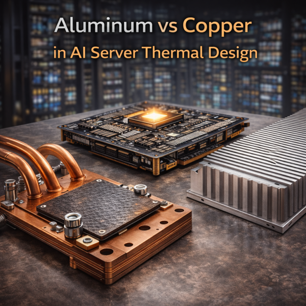 Aluminum vs Copper in AI Server Thermal Design