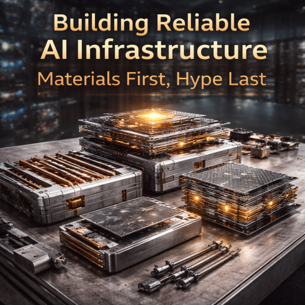 Building Reliable AI Infrastructure: Materials First, Hype Last