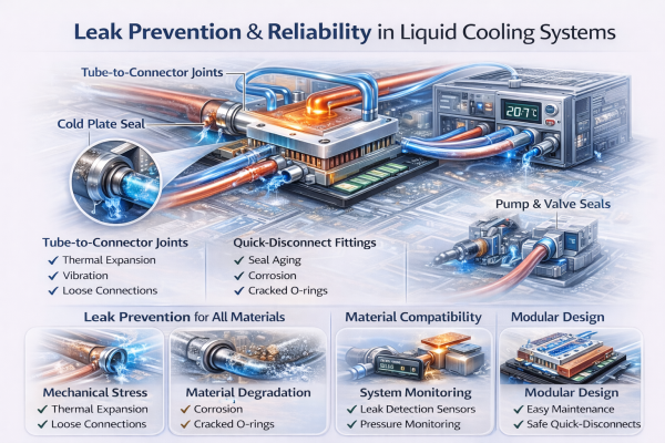 Leak Prevention and Reliability in Liquid Cooling Systems: Ensuring Long-Term Performance in AI Infrastructure