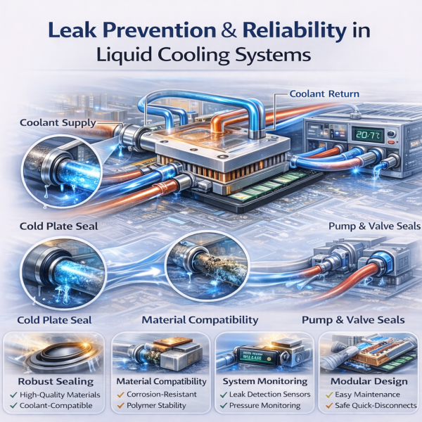Leak Prevention and Reliability in Liquid Cooling Systems