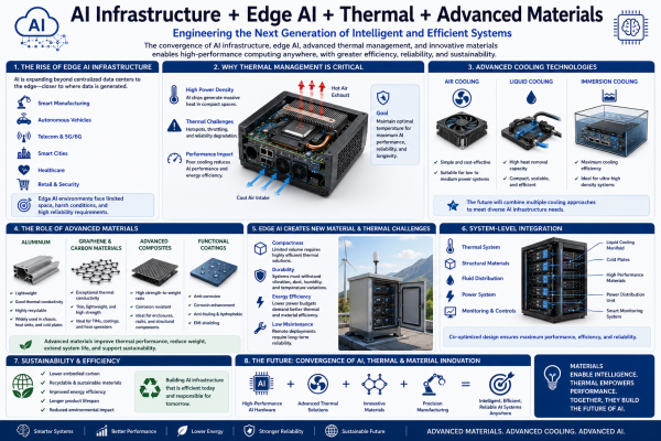 AI Infrastructure, Edge AI, Thermal Management, and Advanced Materials: Building the Next Generation of Intelligent Systems