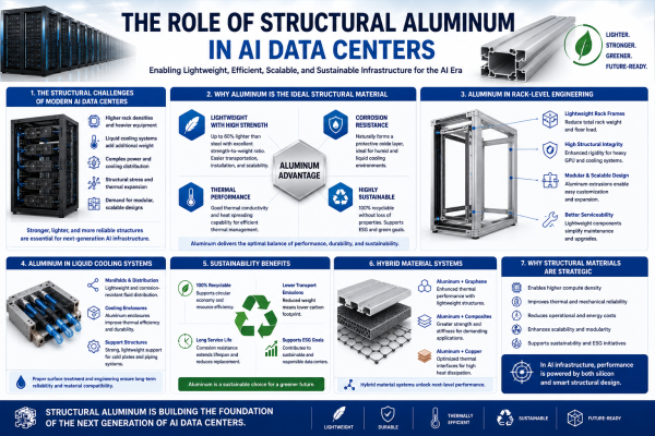The Role of Structural Aluminum in AI Data Centers