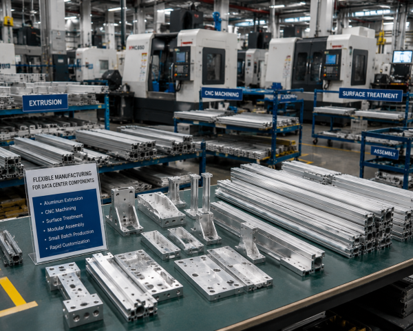 Flexible Manufacturing for Data Center Hardware Components