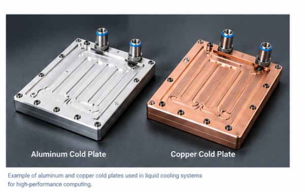 Aluminum Cold Plates vs Copper Cold Plates for AI Liquid Cooling